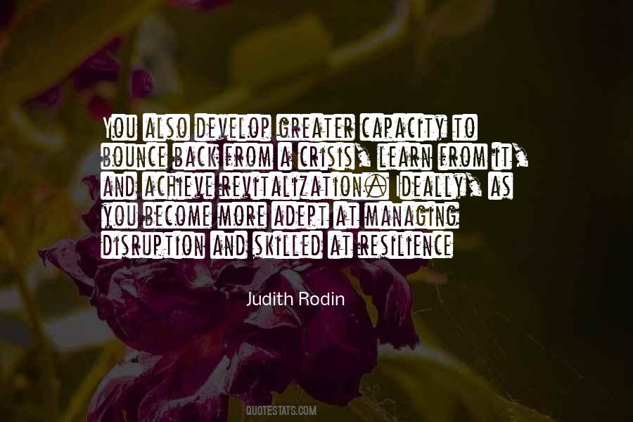 Judith Rodin Quotes #184963