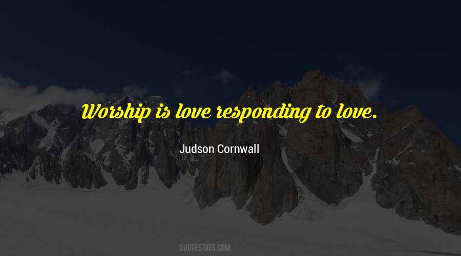 Judson Cornwall Quotes #1384916