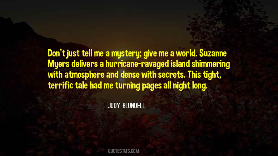 Judy Blundell Quotes #1230480