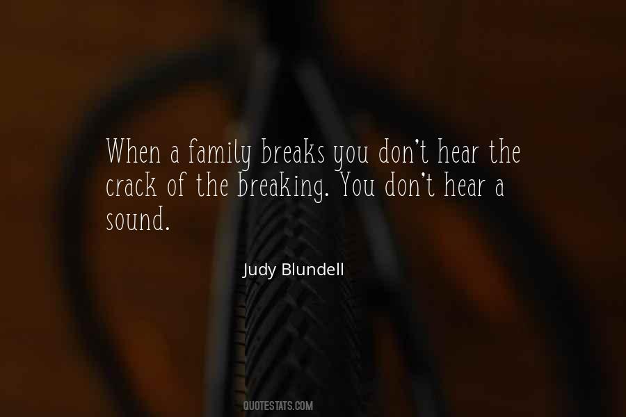 Judy Blundell Quotes #181163