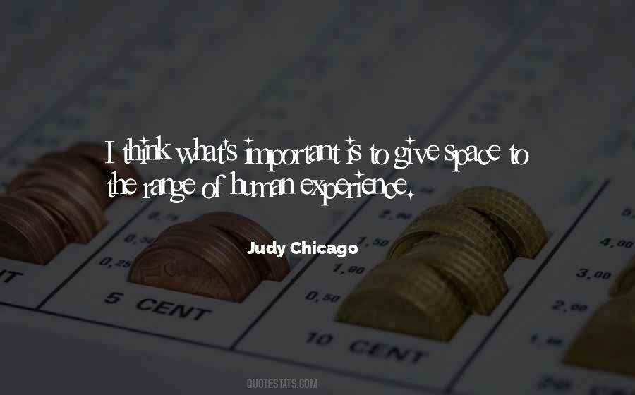 Judy Chicago Quotes #117874