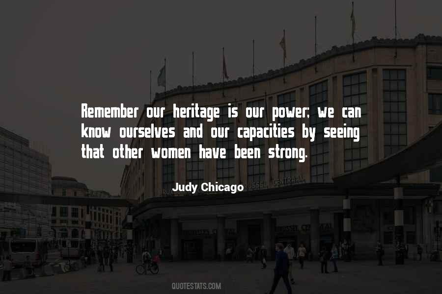 Judy Chicago Quotes #1369624