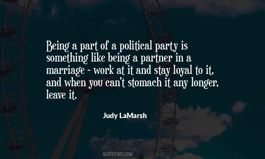 Judy Lamarsh Quotes #1319785