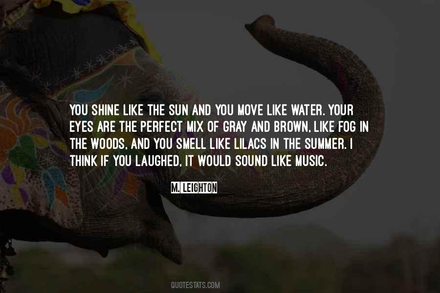 Quotes About Sun In Your Eyes #180409