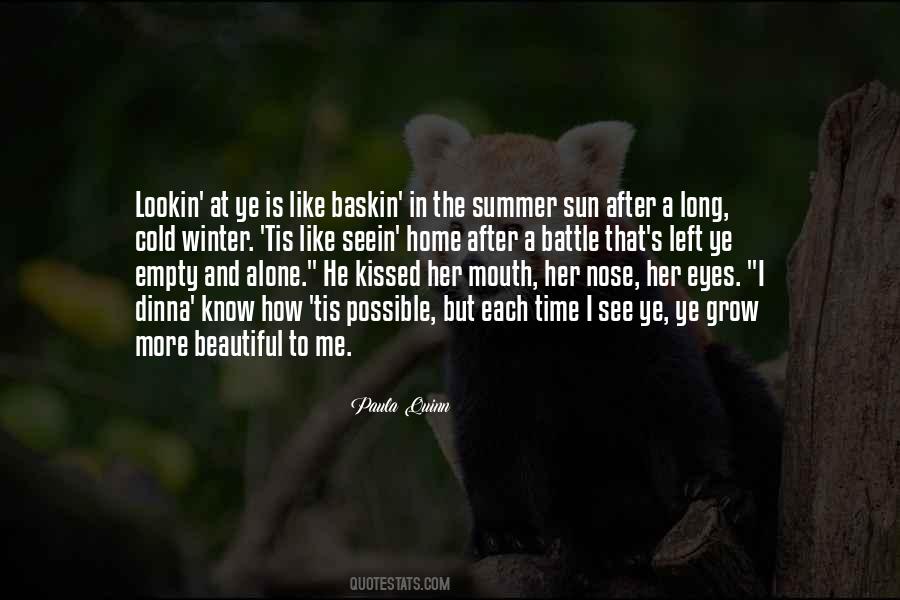 Quotes About Sun In Your Eyes #76545