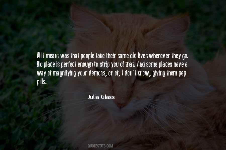 Julia Glass Quotes #288568