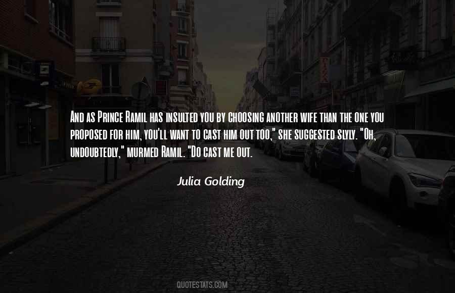 Julia Golding Quotes #667385
