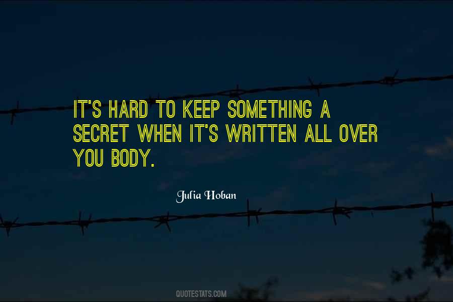 Julia Hoban Quotes #1343534