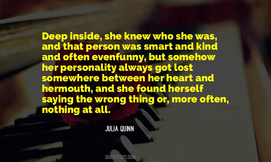 Julia Quinn Quotes #296891