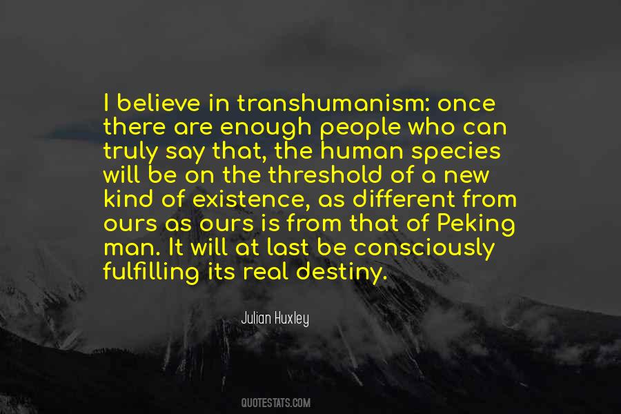 Julian Huxley Quotes #948350