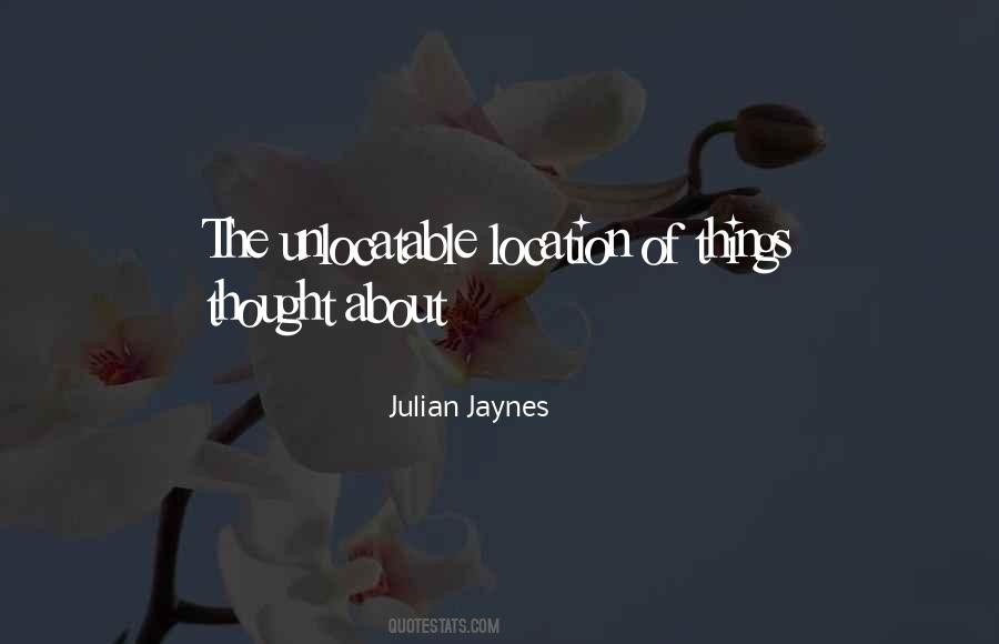 Julian Jaynes Quotes #938460