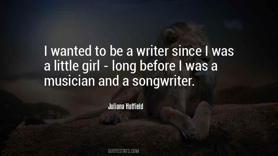 Juliana Hatfield Quotes #1099639