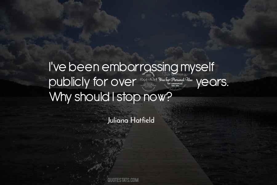 Juliana Hatfield Quotes #308325