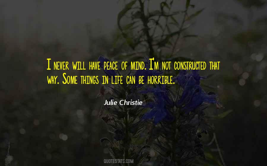 Julie Christie Quotes #303646
