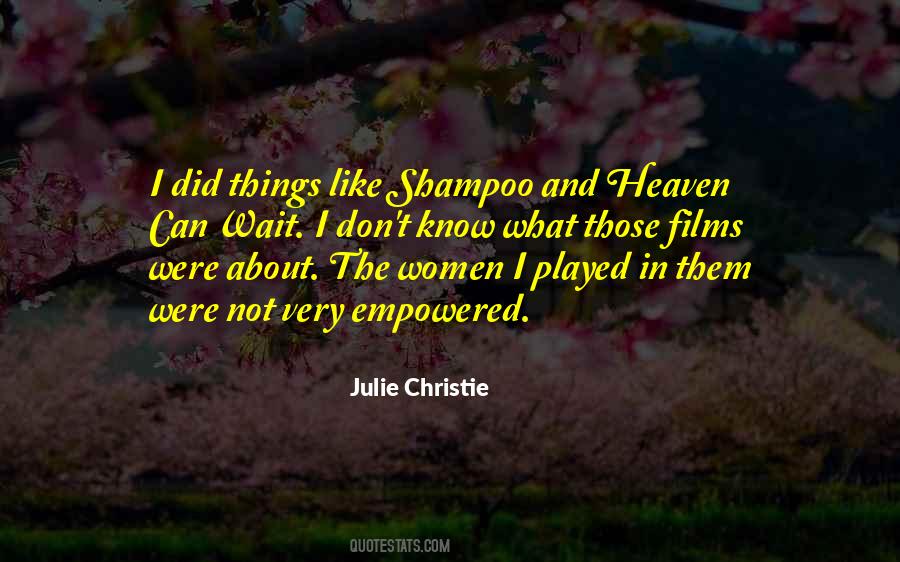 Julie Christie Quotes #685960