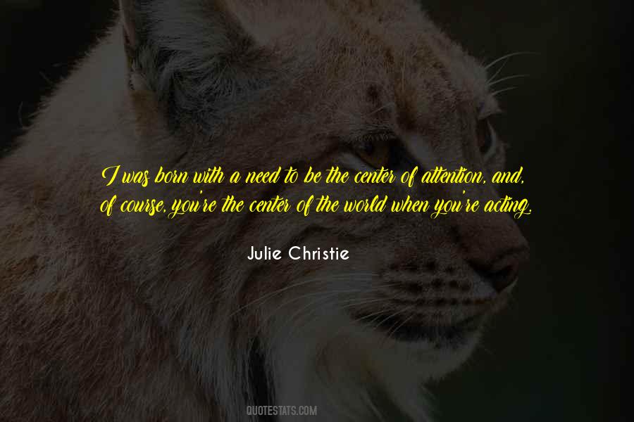 Julie Christie Quotes #768478