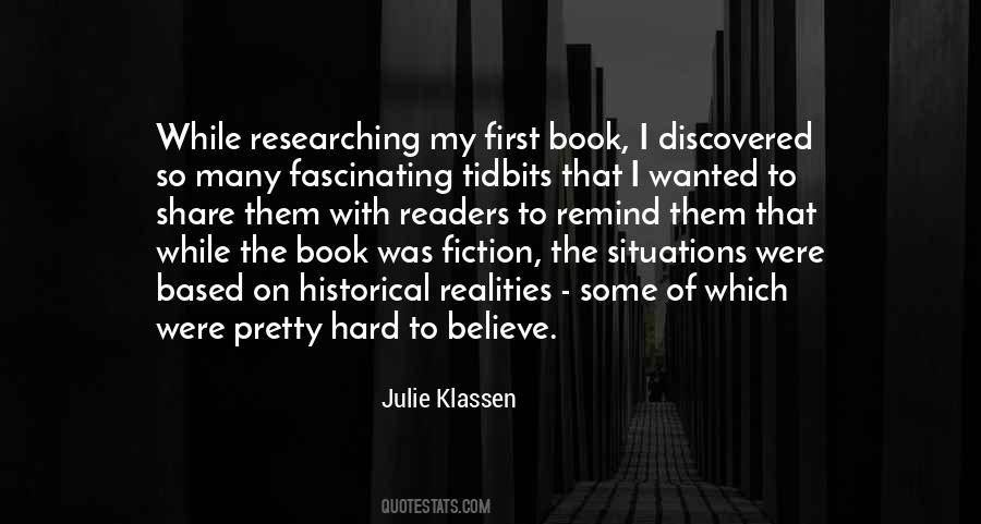 Julie Klassen Quotes #338265