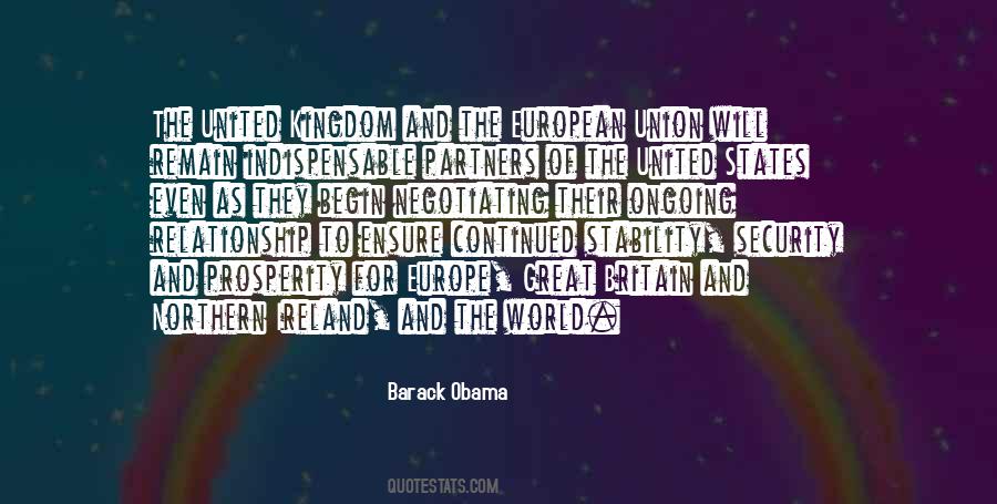 Quotes About Britain And Europe #1721658