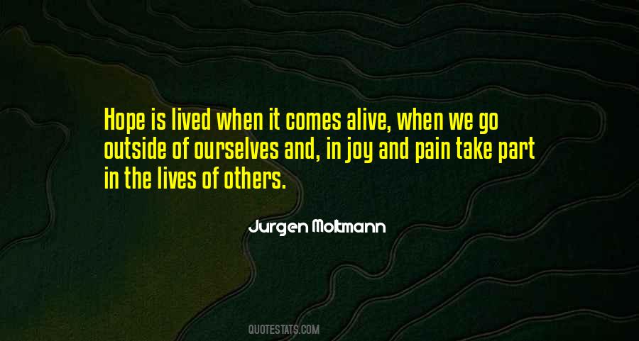 Jurgen Moltmann Quotes #991990