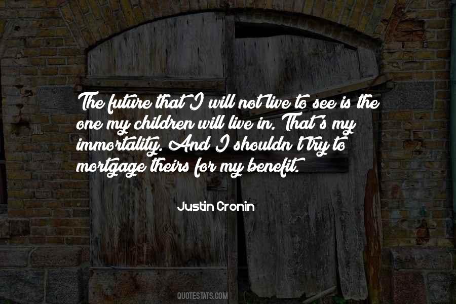 Justin Cronin Quotes #58062