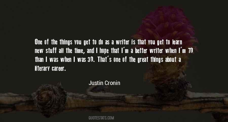 Justin Cronin Quotes #703386