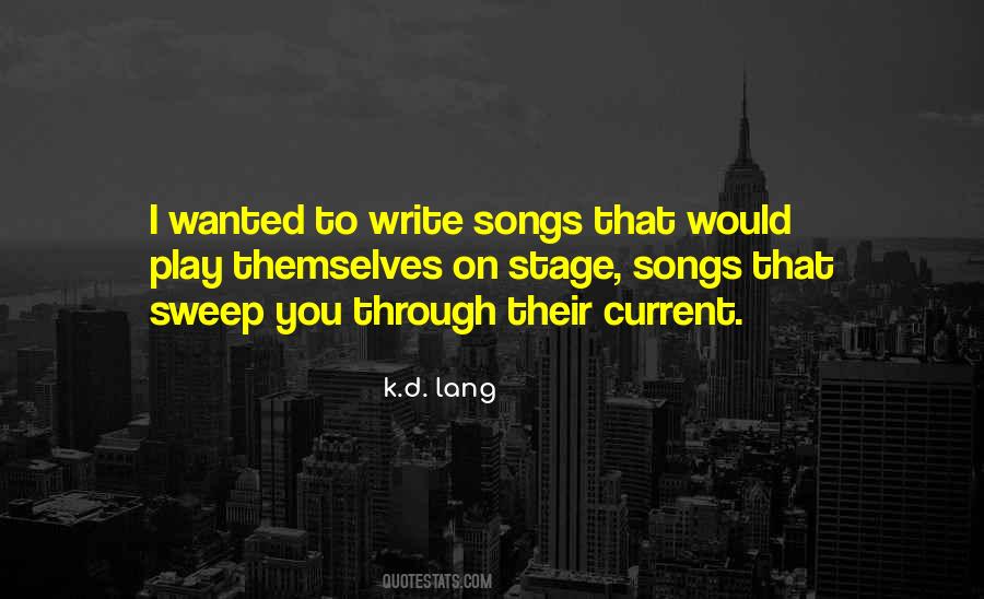 K D Lang Quotes #787214