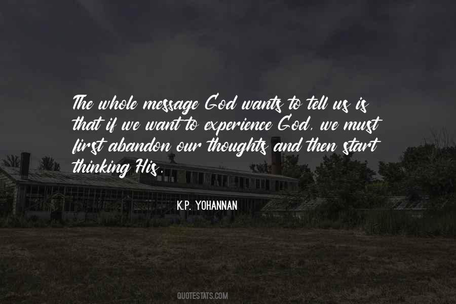 K.p. Yohannan Quotes #128291