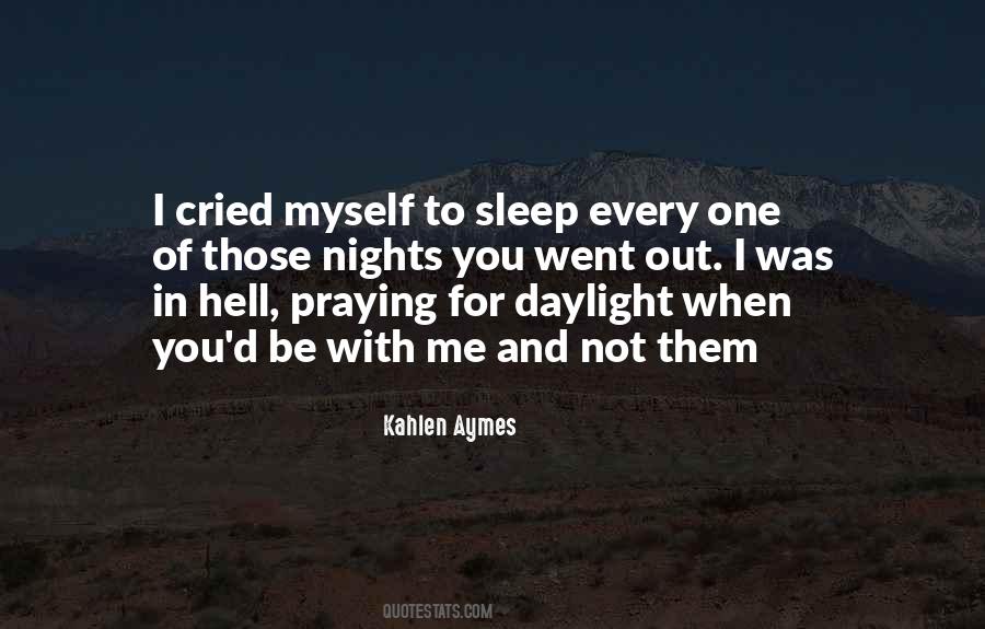 Kahlen Aymes Quotes #1815527