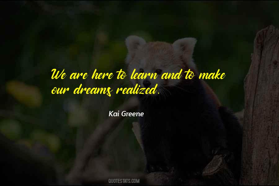 Kai Greene Quotes #1639256