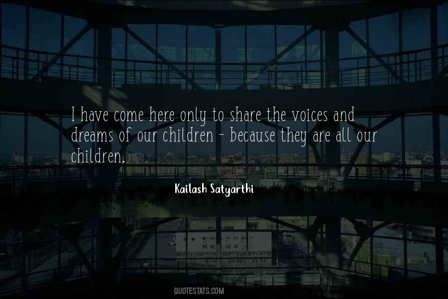 Kailash Satyarthi Quotes #75891