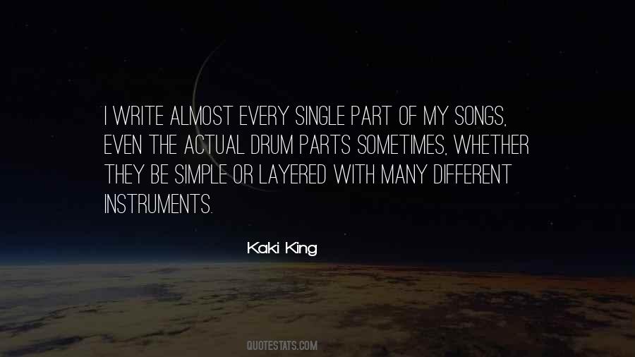 Kaki King Quotes #1102924