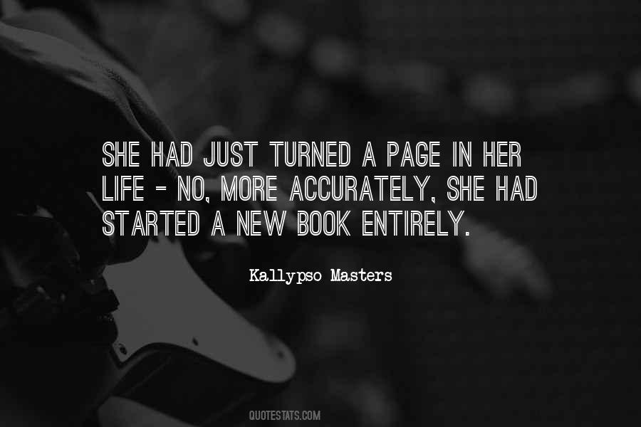 Kallypso Masters Quotes #1016573