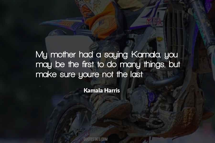 Kamala Harris Quotes #524343