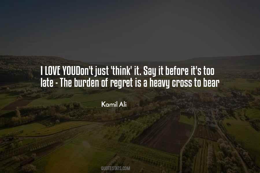 Kamil Ali Quotes #1456878