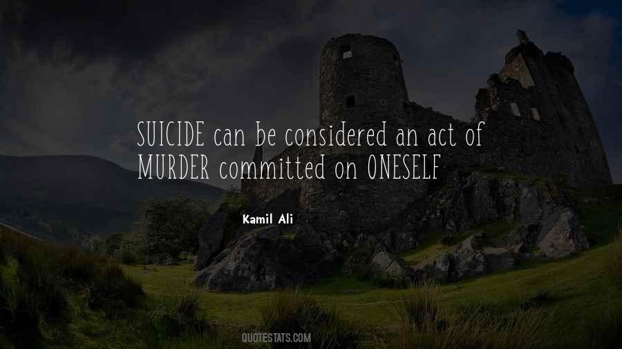 Kamil Ali Quotes #523702