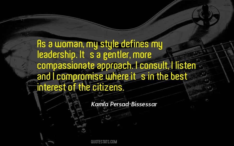 Kamla Persad Bissessar Quotes #30772