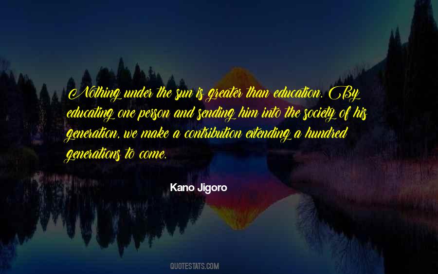 Kano Jigoro Quotes #247390