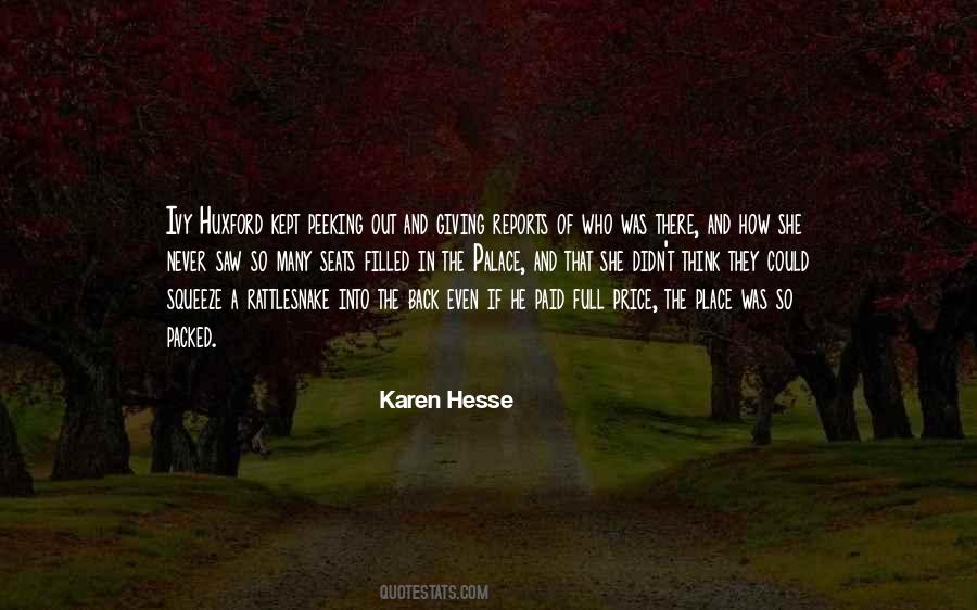 Karen Hesse Quotes #447627