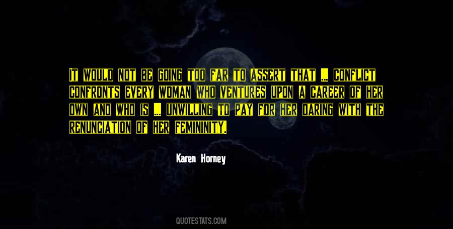 Karen Horney Quotes #1604661