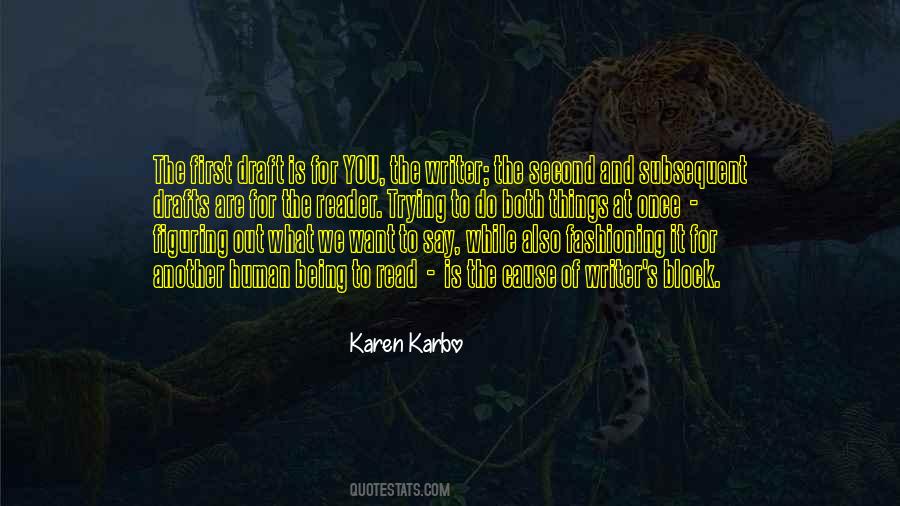Karen Karbo Quotes #1097456