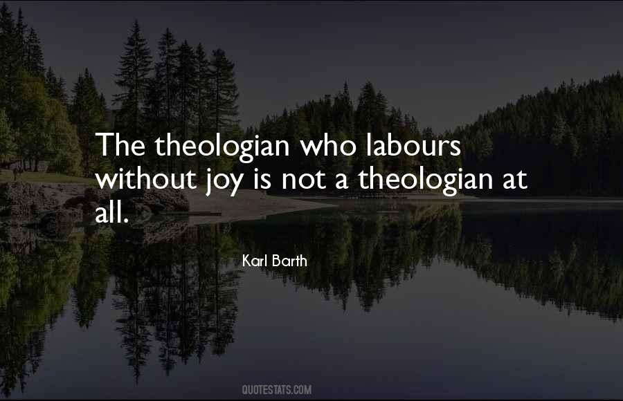 Karl Barth Quotes #1129178
