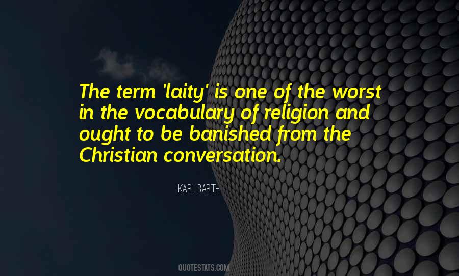 Karl Barth Quotes #1194085