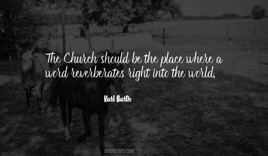 Karl Barth Quotes #310878