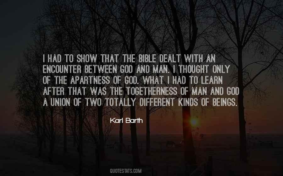 Karl Barth Quotes #894908