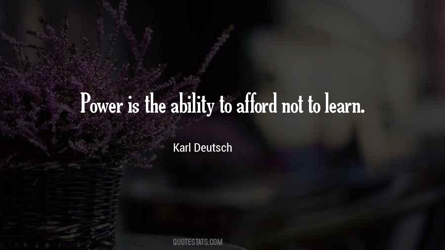 Karl Deutsch Quotes #1219506