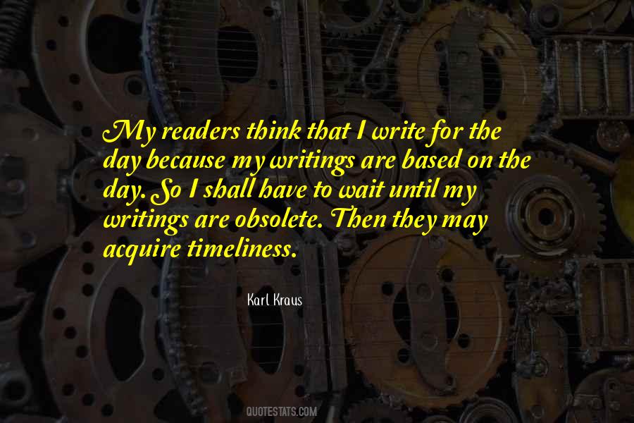 Karl Kraus Quotes #473861