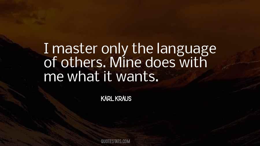 Karl Kraus Quotes #582456