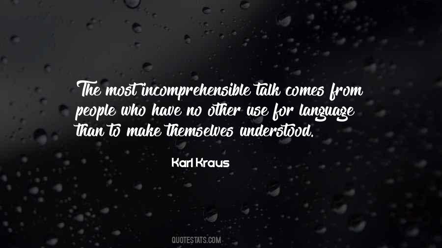 Karl Kraus Quotes #647208