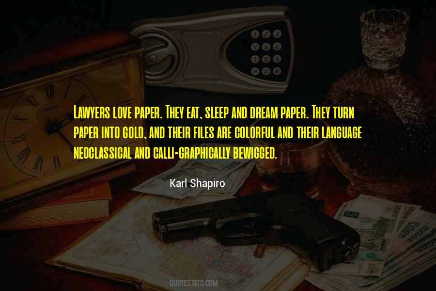 Karl Shapiro Quotes #886831