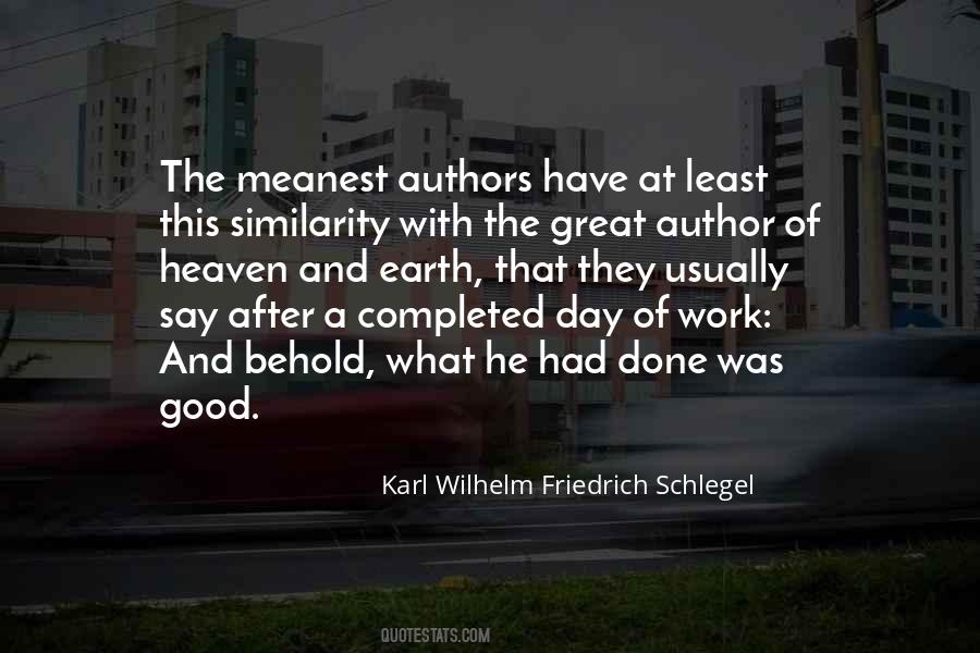 Karl Wilhelm Friedrich Schlegel Quotes #1030700